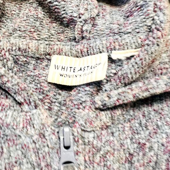 White Stag Long Sleeve Full Zip Hoodie Relaxed Outdoor Gray Women's L - Picture 4 of 4